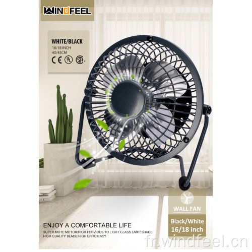 Mini ventilateur de bureau pour ordinateurs portables avec câble USB